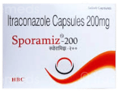 Sporamiz 200 Capsule 10